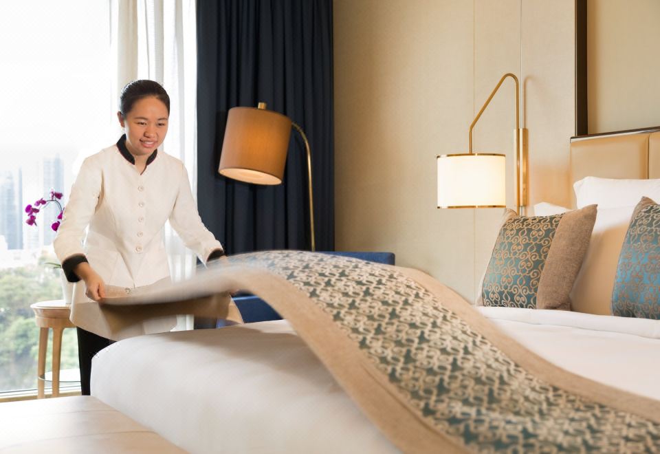 豪華城景雙床房