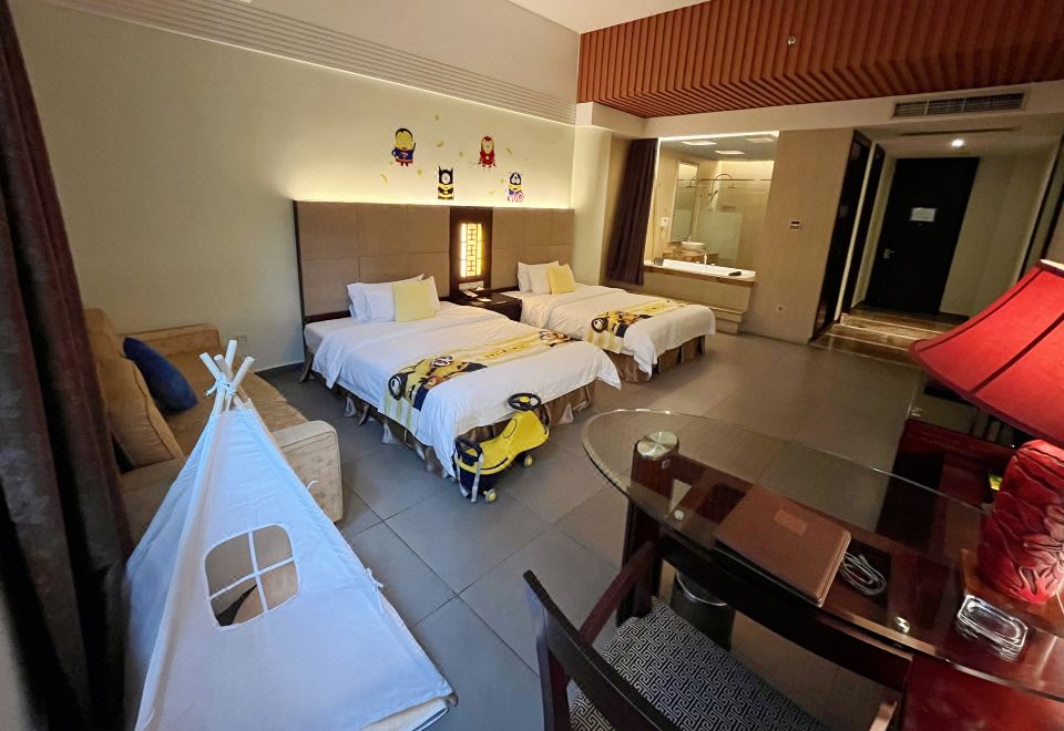 家庭亲子房|独立温泉池