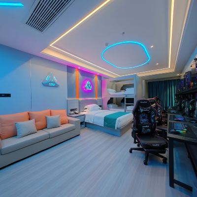 E-sports High-End Quintuple Room [Asus RTX4080+27" 1k360hz+Game Privileges+Boost] 海豐美居樂酒店優惠