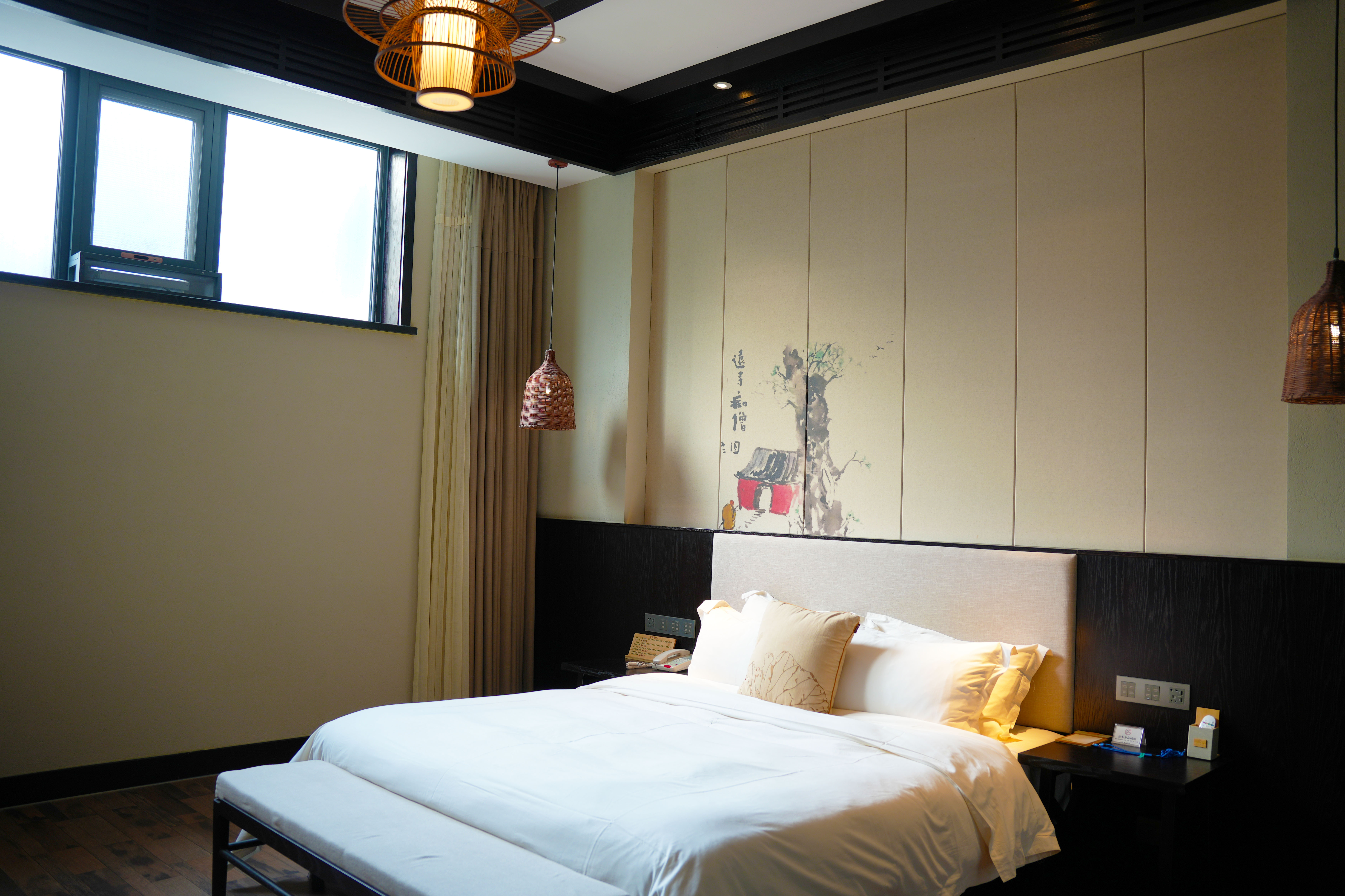 Chanyu Jingshe Hotel经济大床房