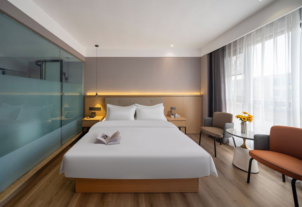 素雅丨轻奢大床房（全景超大窗+记忆枕+深睡眠床垫）