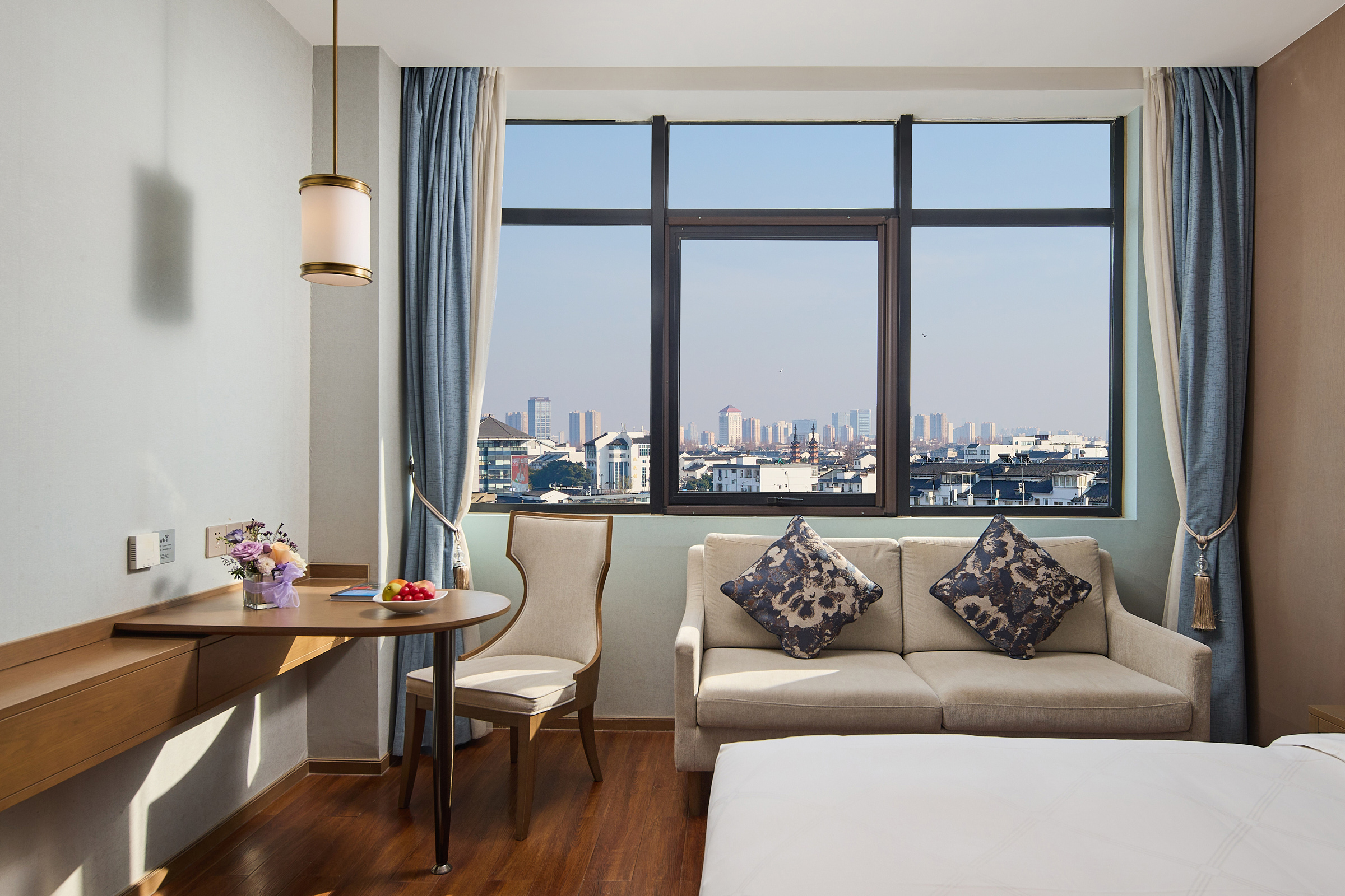 观前街景双床房（可投屏液晶电视）