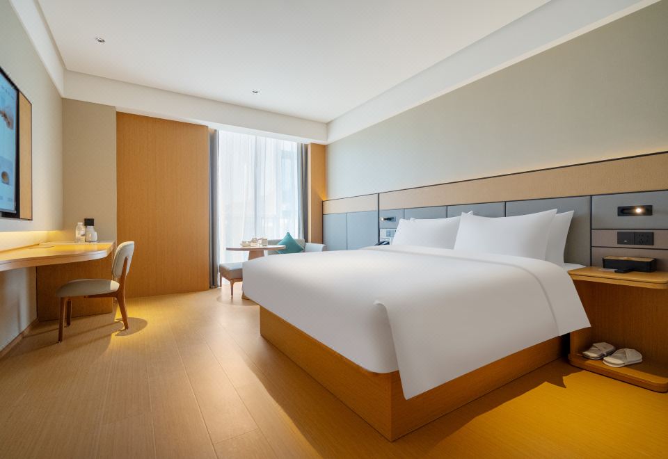 大床房【65寸投屏电视|金可儿床垫|拾趣茶具】