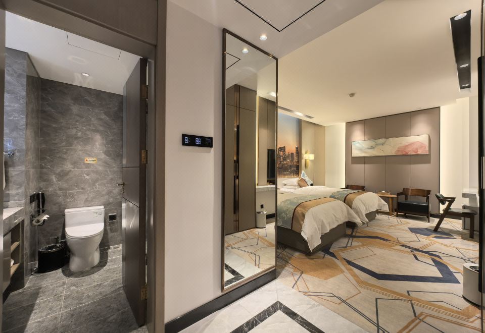 行政双床房（无窗）