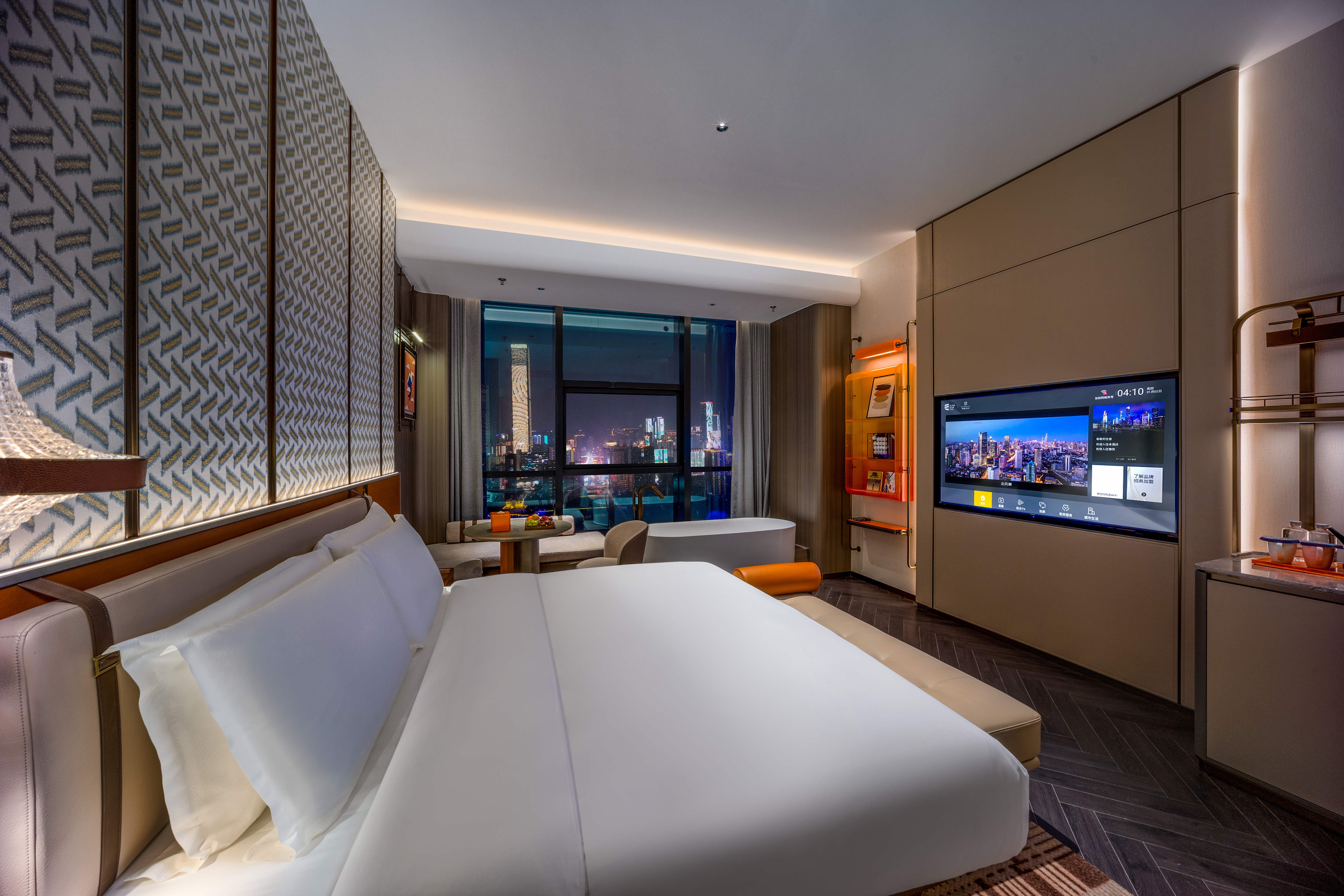 江景·雅致浴缸大床房