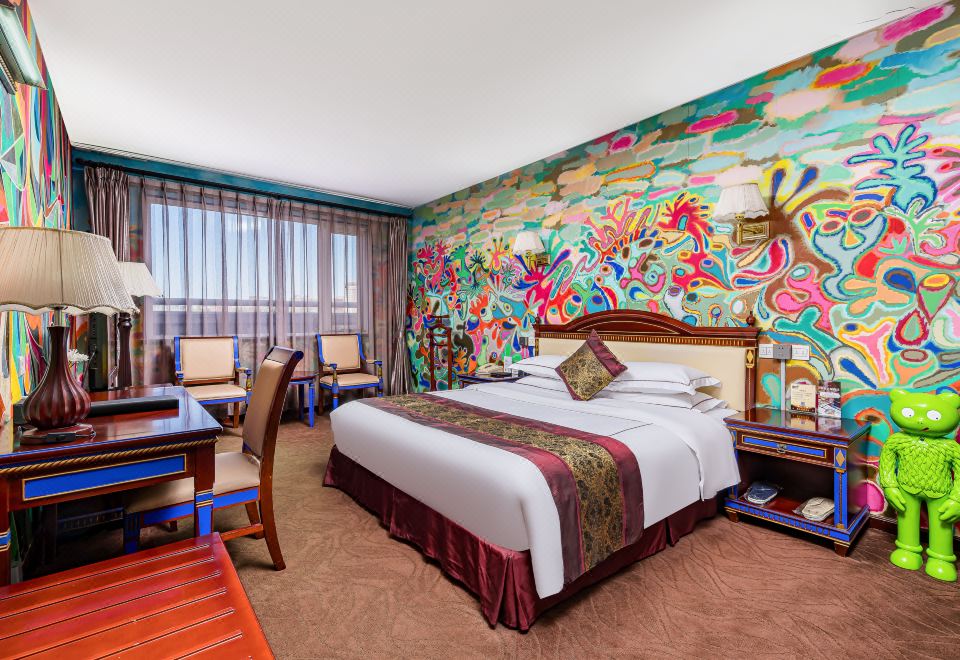 艺术主题大床房