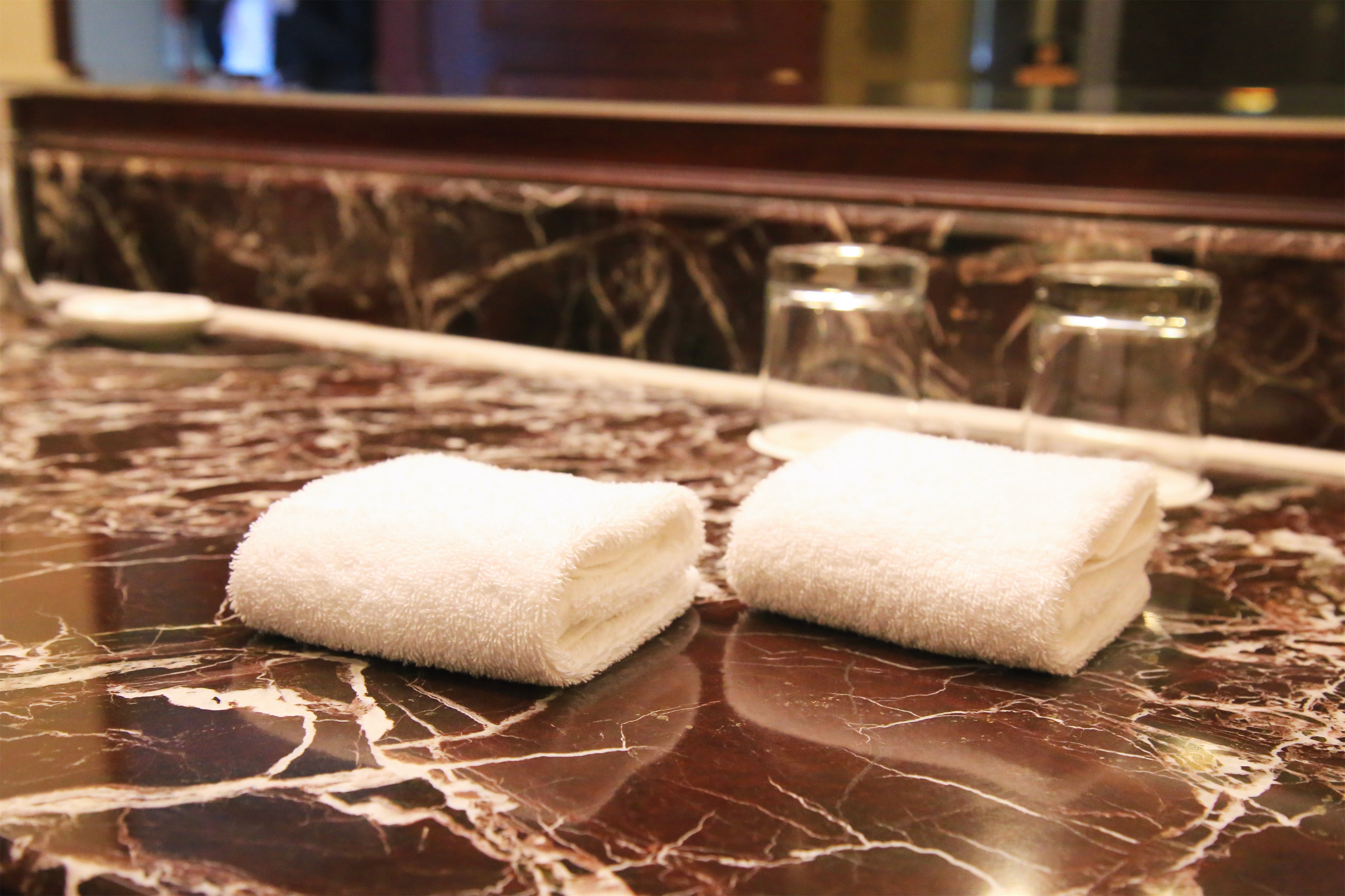 高級雙床房 中庭花園