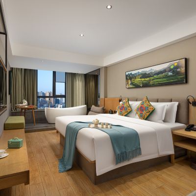 浴享高級大床房（智能客控+養顏浴缸+深睡床墊） 秋果飯店（北京三元橋燕莎店）優惠