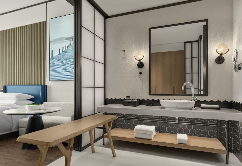 湖景行政雙床房