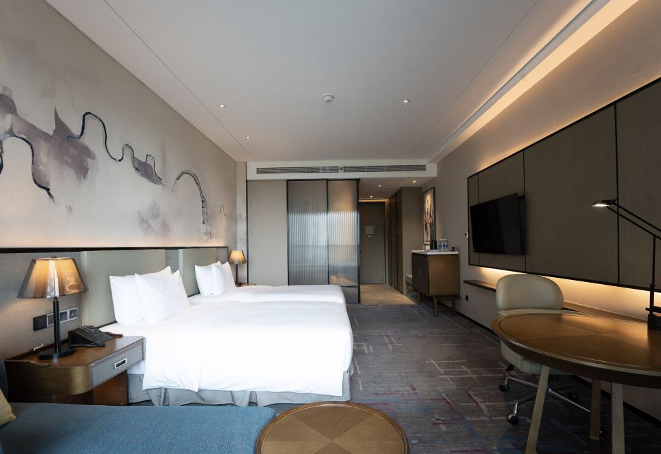 雪映高级城景双床房