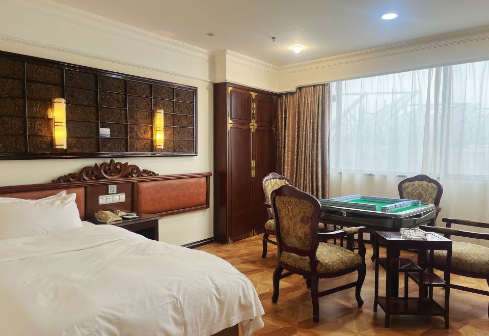 樂享棋牌單床房