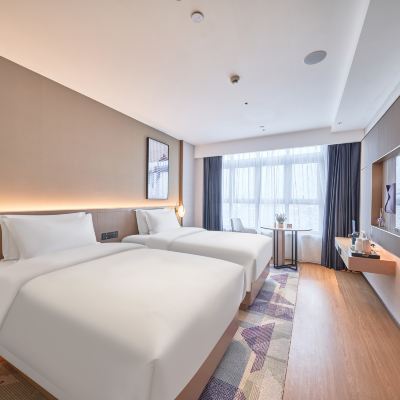 豪華雙床房（智能客控+深睡眠床墊+安心住） 麗楓飯店（東莞虎門居岐公園店）優惠