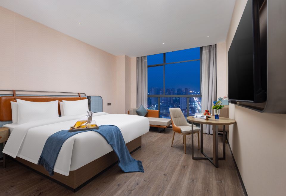 城景大床房（貼心睡眠+地標景觀+雅蘭總統床墊）