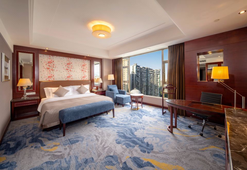 园景行政客房（带沙发、浴缸）