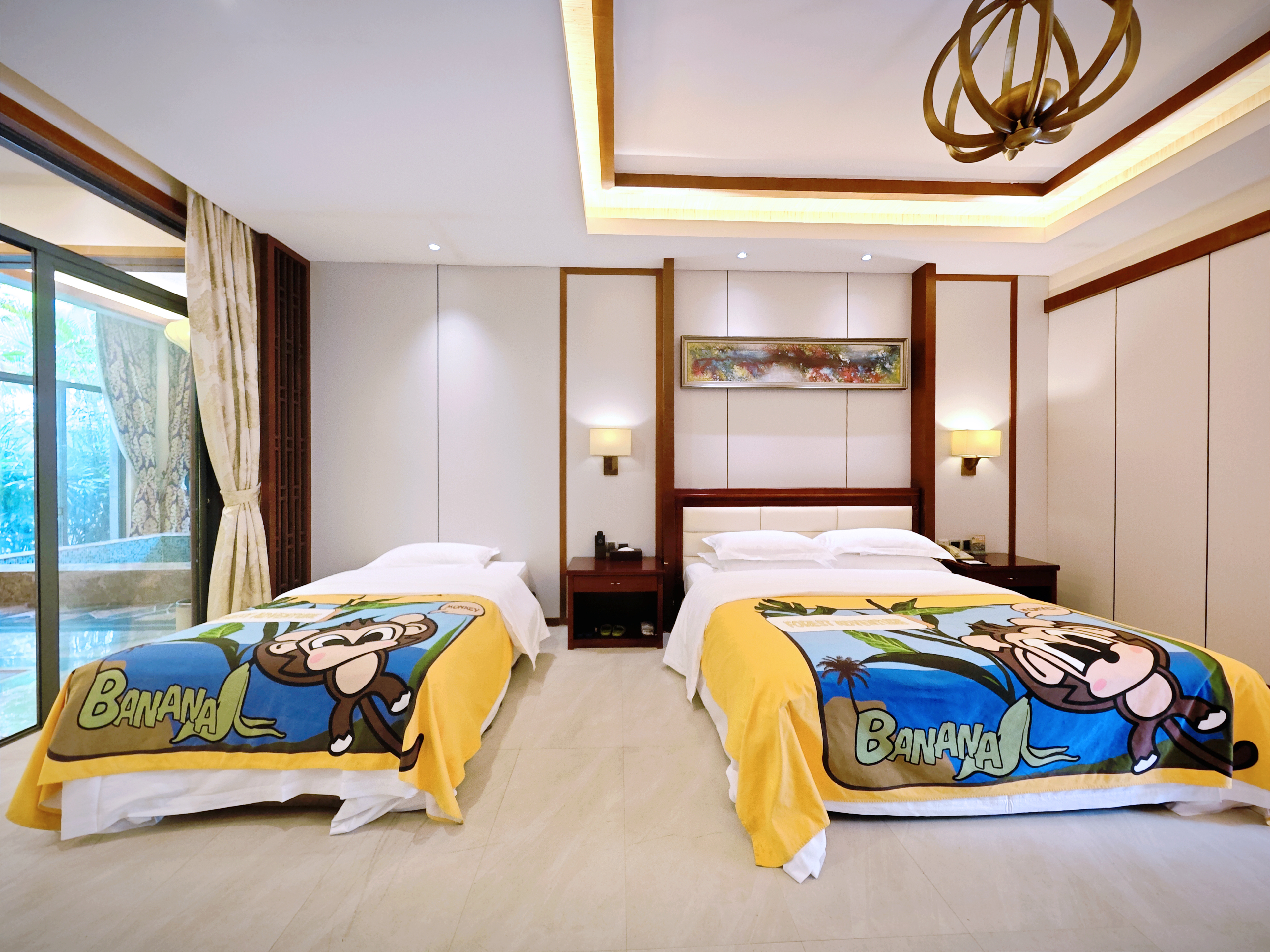 别墅汤屋亲子套房（室内私汤泡池）