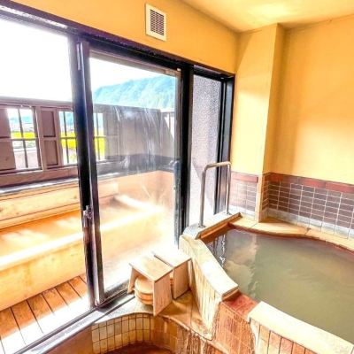 【ペット不可】源泉掛け流し温泉・内風呂＆露天風呂付きツインルーム■201-203■ こしかの温泉 クーポン