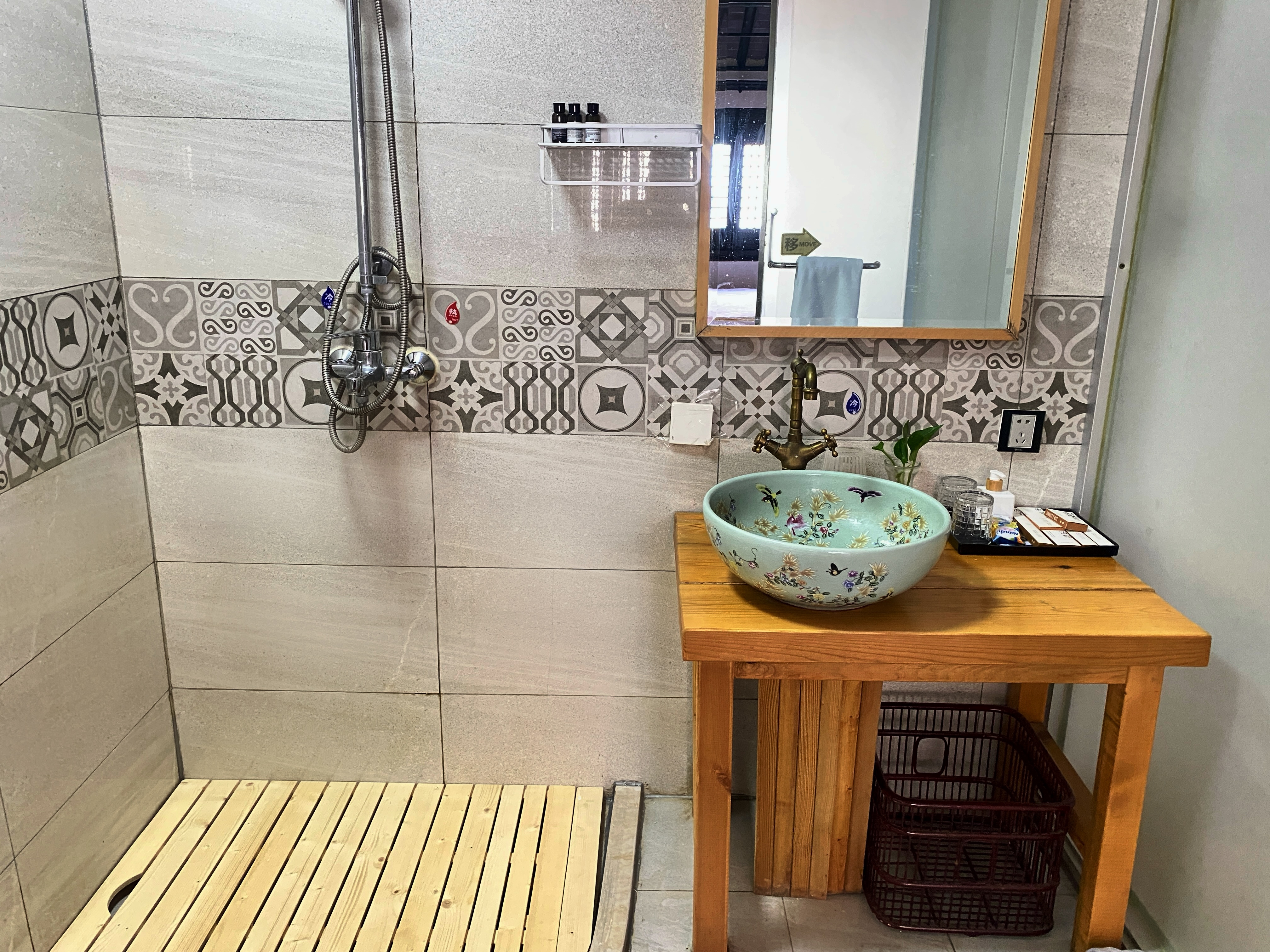 上方居丨水墨江南丨古風榻榻米大床房