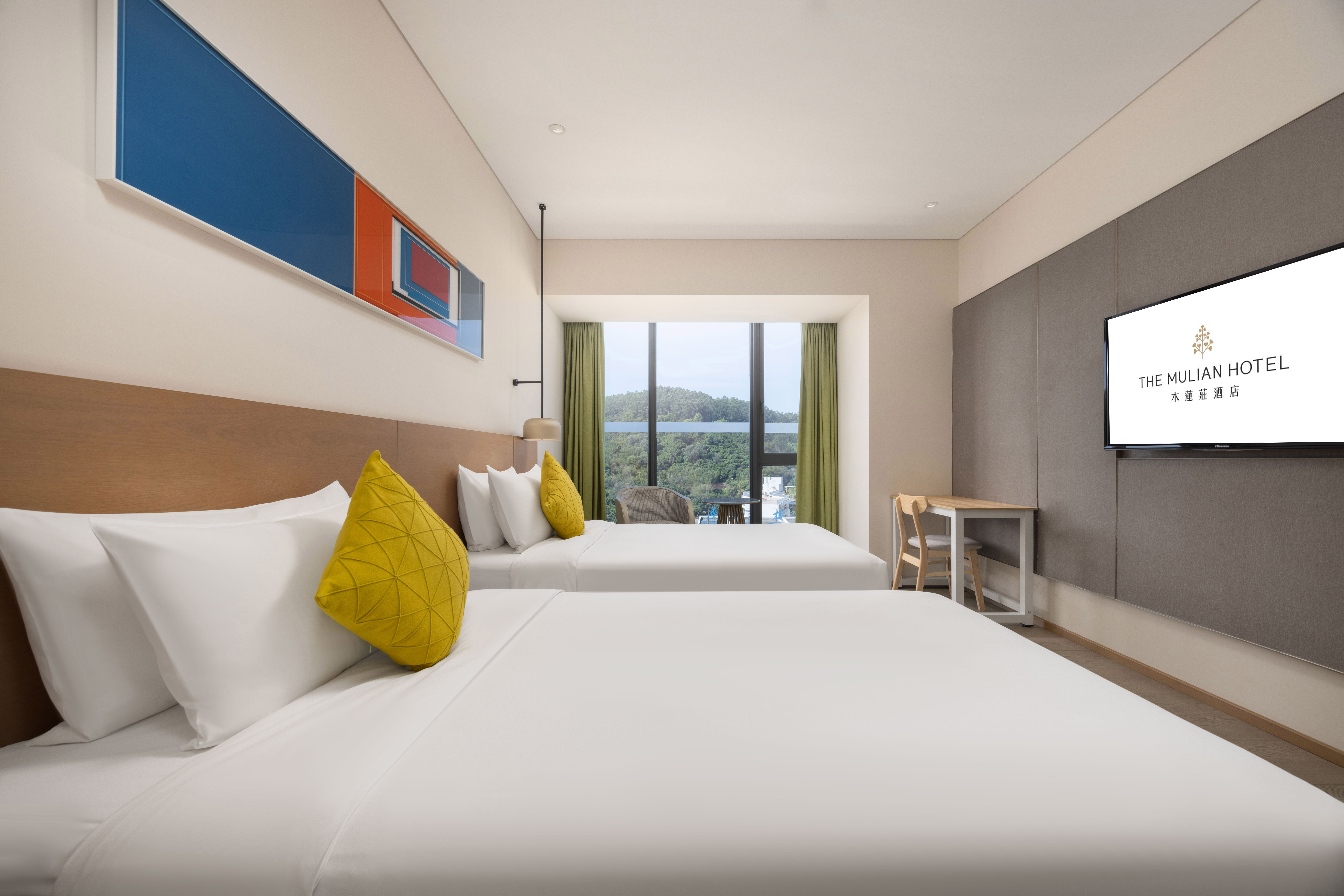 木莲无霾高级双床房