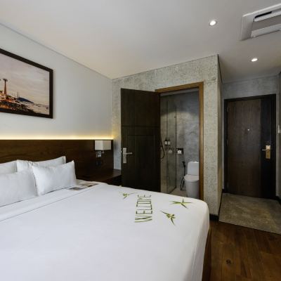 Felice, City View, 1 Queen Bed With Window Roma Hotel Phu Quoc-Free Hon Thom Island Waterpark Cable Car優惠