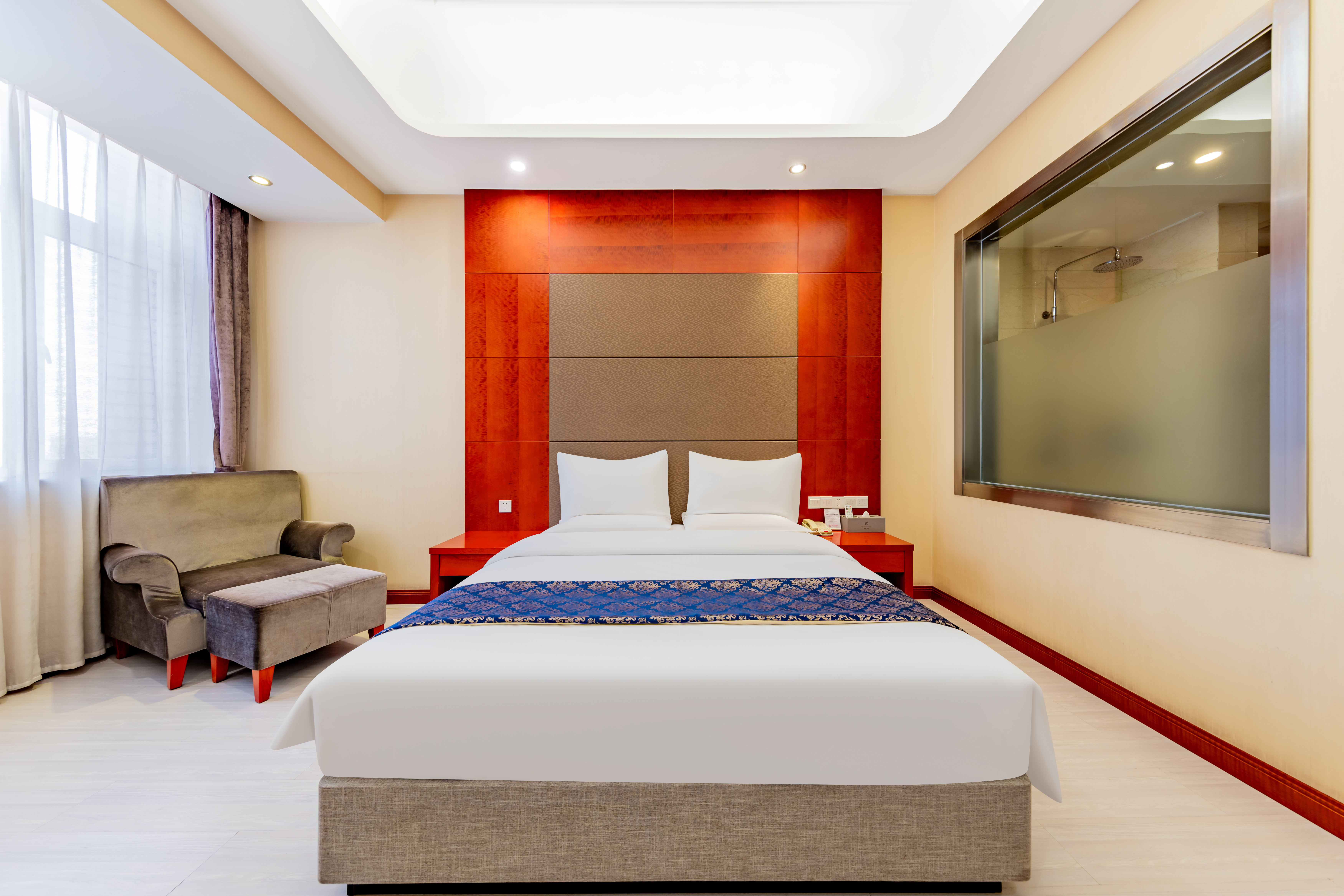 精选大床房【高空观景·城景】【荞麦皮.记忆棉枕芯】