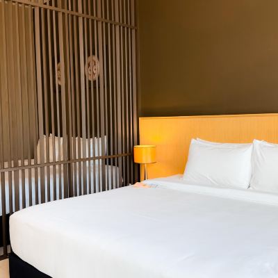 小型套房（雙人特大床）– 傳統景觀（特大床 & 特大床） 馬六甲松閑酒店優惠