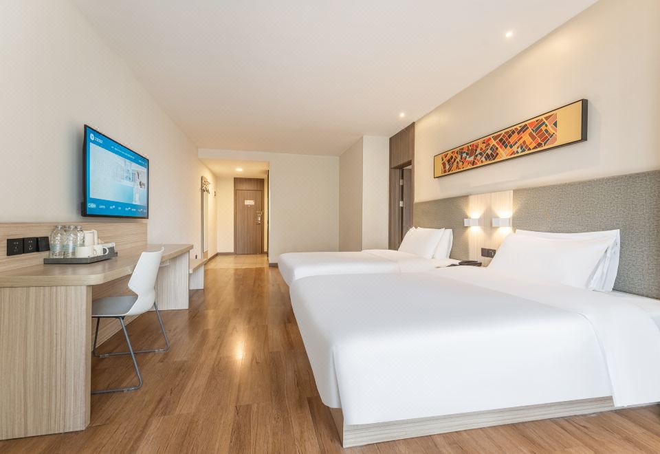 双卧套房【电视投影+舒适空调】