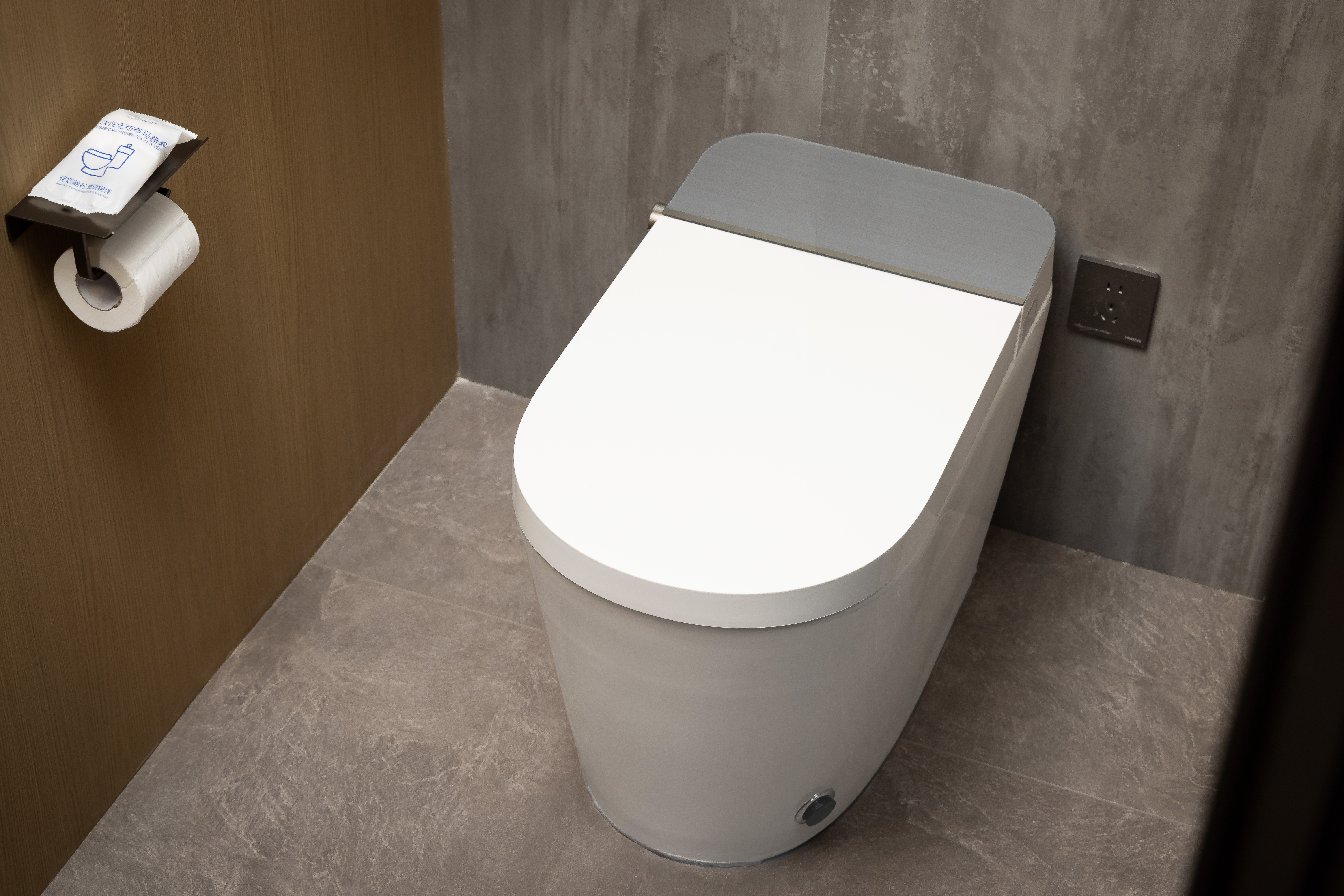 智享大床房（落地窗高层夜景+空调+乾湿分离）