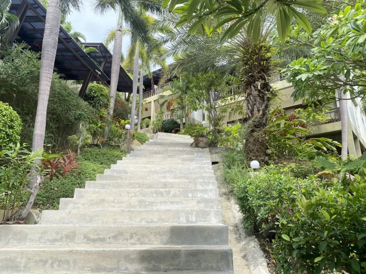 ห้องดีลักซ์ริมเขา เตียงคู่