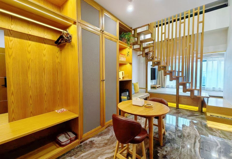 芙蓉·拾欢复式家庭房（精致睡眠+小冰箱）