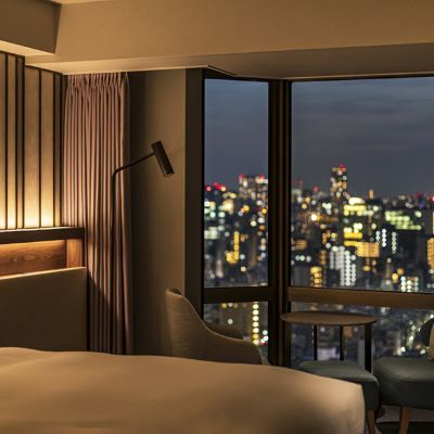 行政連通房城市景觀（適合6位成人入住，帶貴賓休息室使用權） 淺草豪景飯店優惠