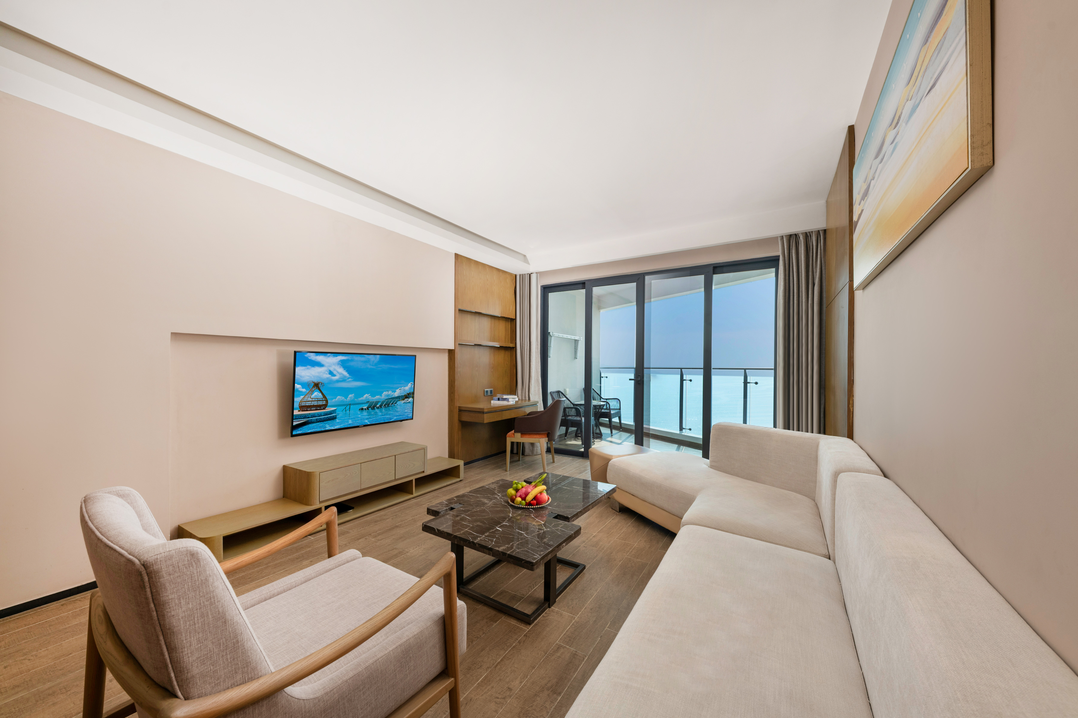 海天豪华双卧海景套房