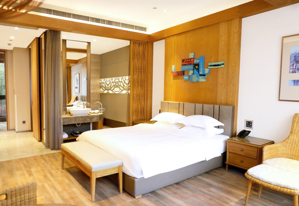 山語樓豪華大床房