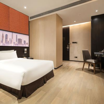 精品舒適大床房（舒適休憩+靜謐） 廣州珠江新城木蓮莊飯店優惠