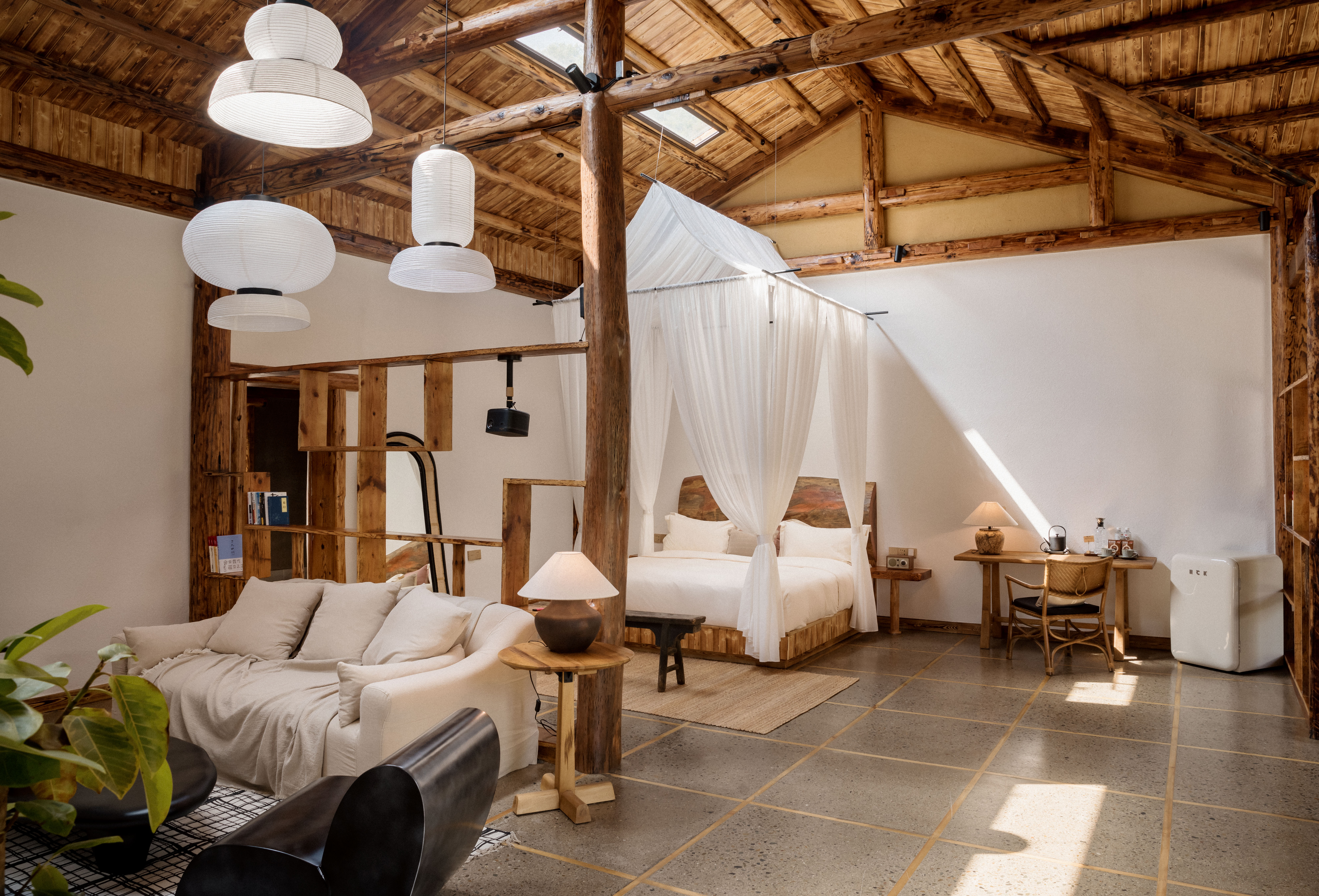 顶奢两室一厅套房（壁炉）