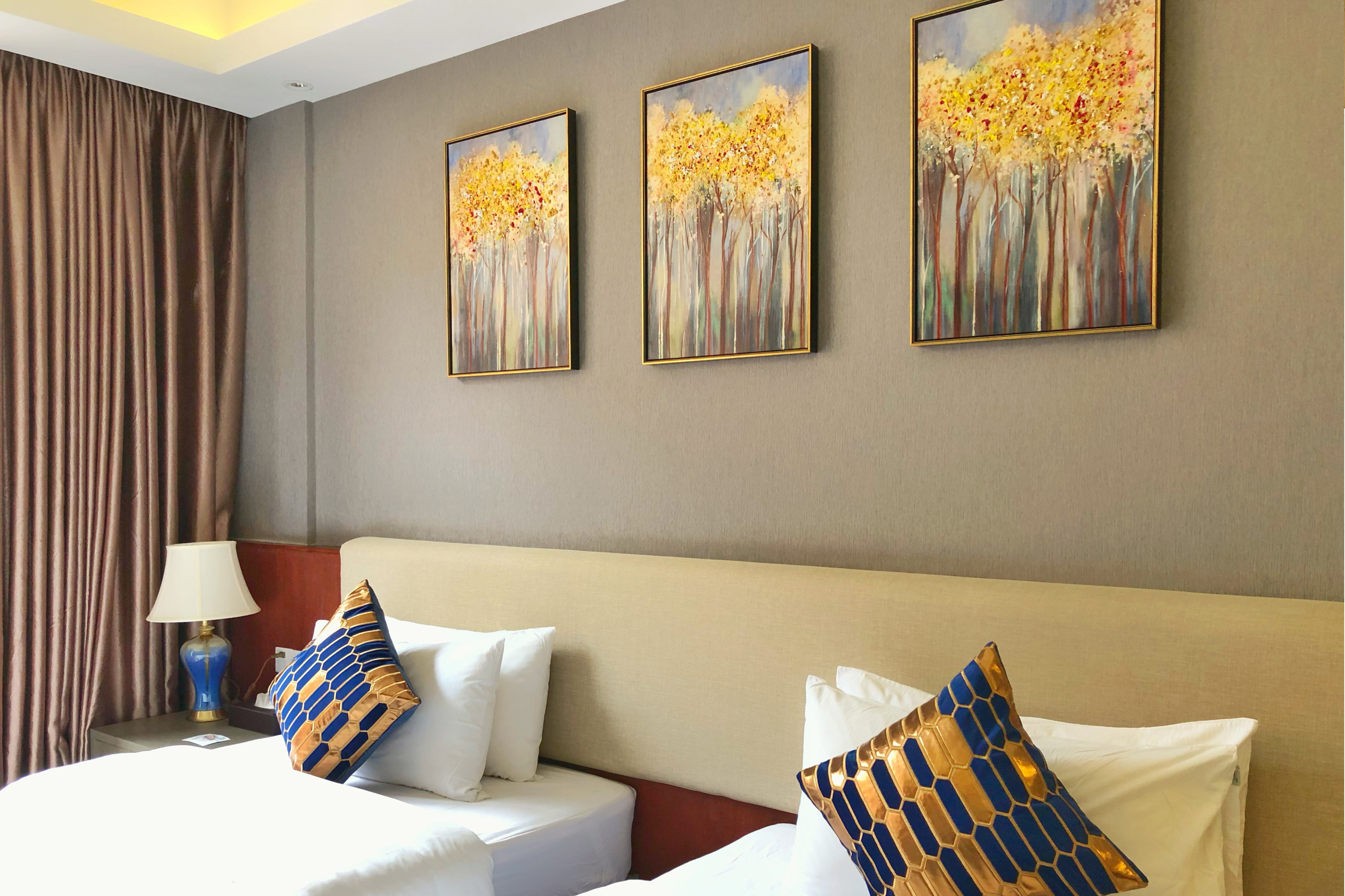 半山别墅花园双床房|独立温泉池