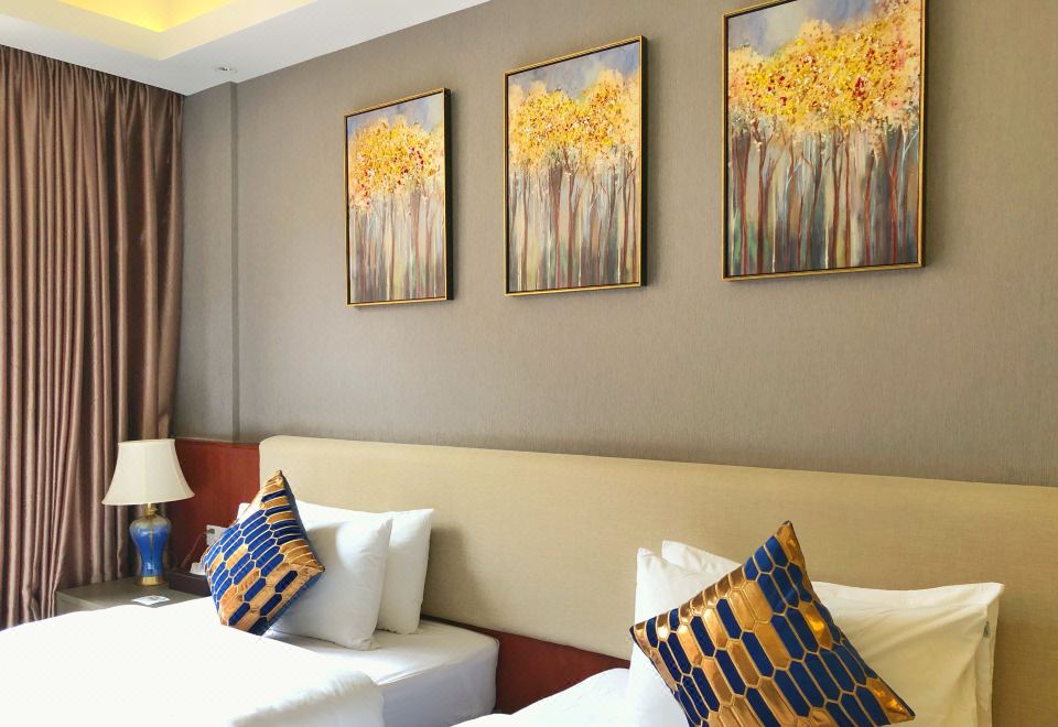 半山别墅花园双床房|独立温泉池