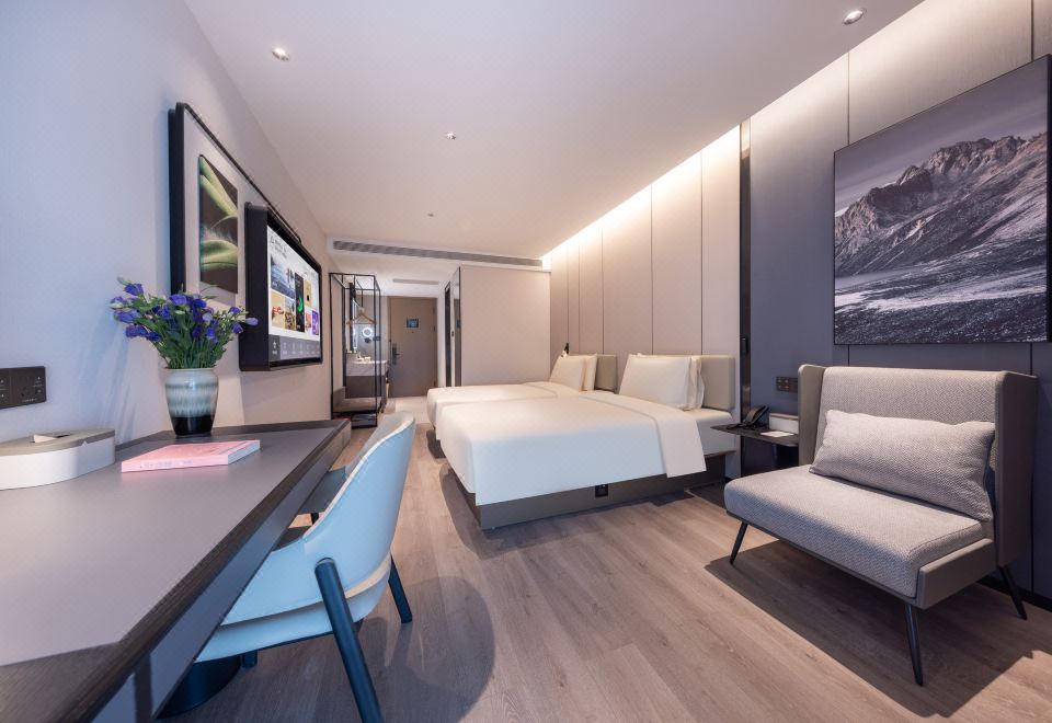 高級雙床房（普蘭特床墊+亞朵記憶枕）