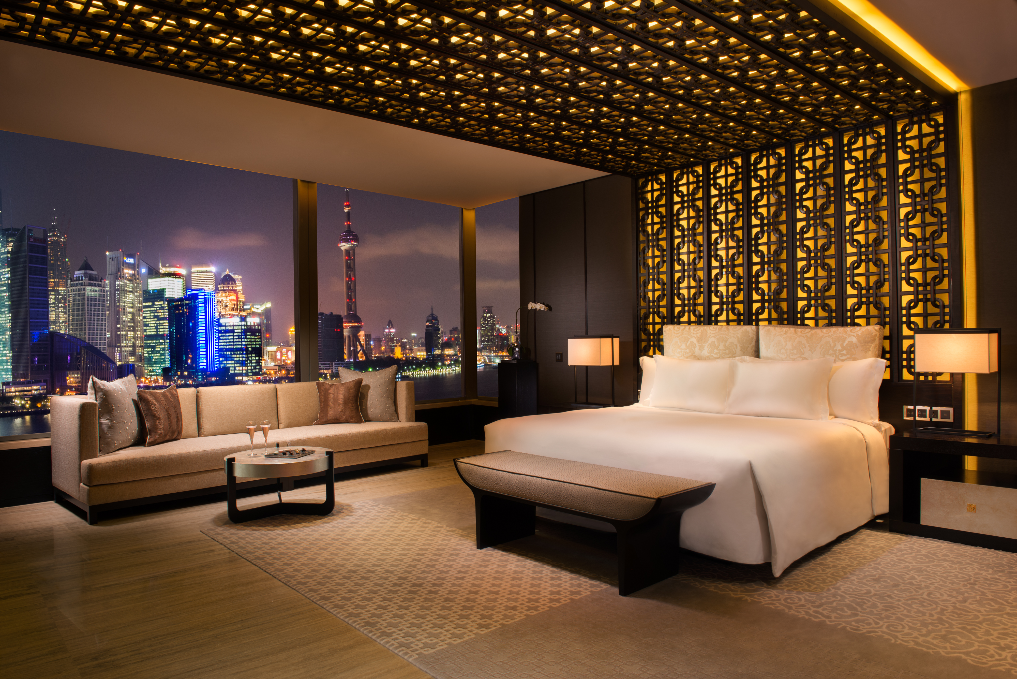 总统套房-东方明珠景观