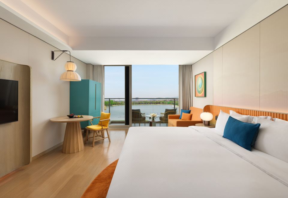 Club Med Urban Oasis Xianlin Nanjing ResortPremium Room-King Bed, Balcony