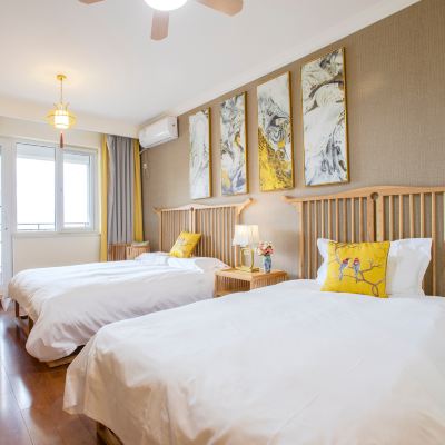 超級露台觀景雙床間 北京古北星空別墅（古北口水鎮景區店）優惠