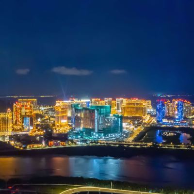 澳門夜景雙床房 碧海藍天公寓（橫琴口岸店）優惠