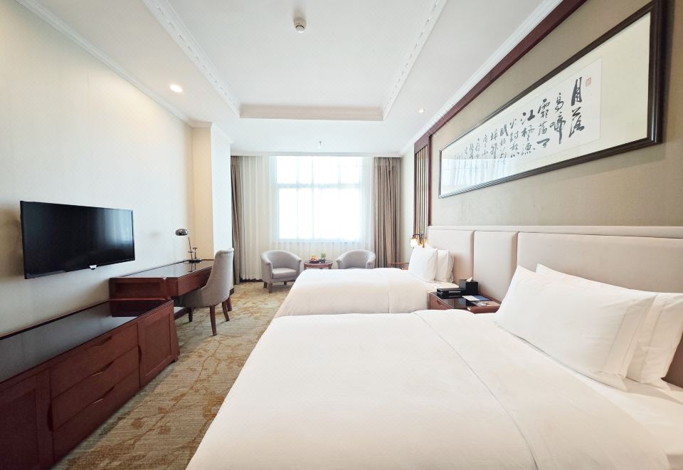 精致家庭房 『静谧隔音+城市夜景+小童用品』