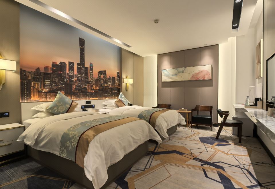 行政双床房（无窗）