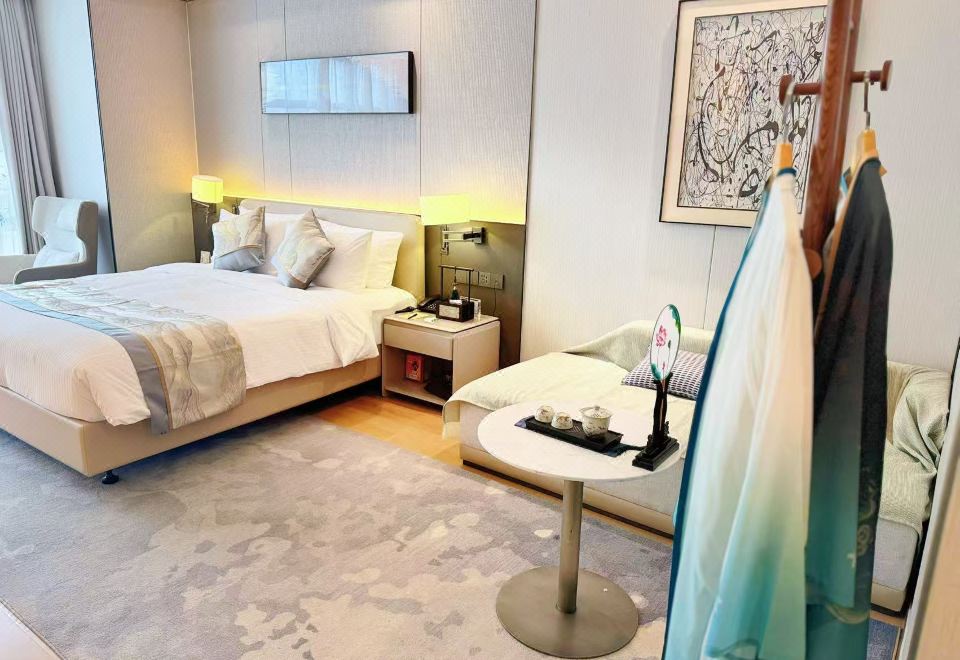 漢服新中式主題行政大床房（洗衣機+廚房+冰箱）