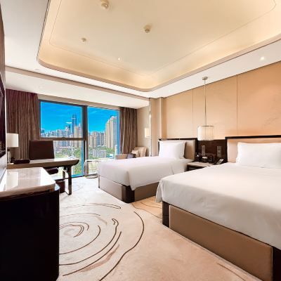 商務雙床房（全景落地窗） 武漢友誼國際飯店優惠