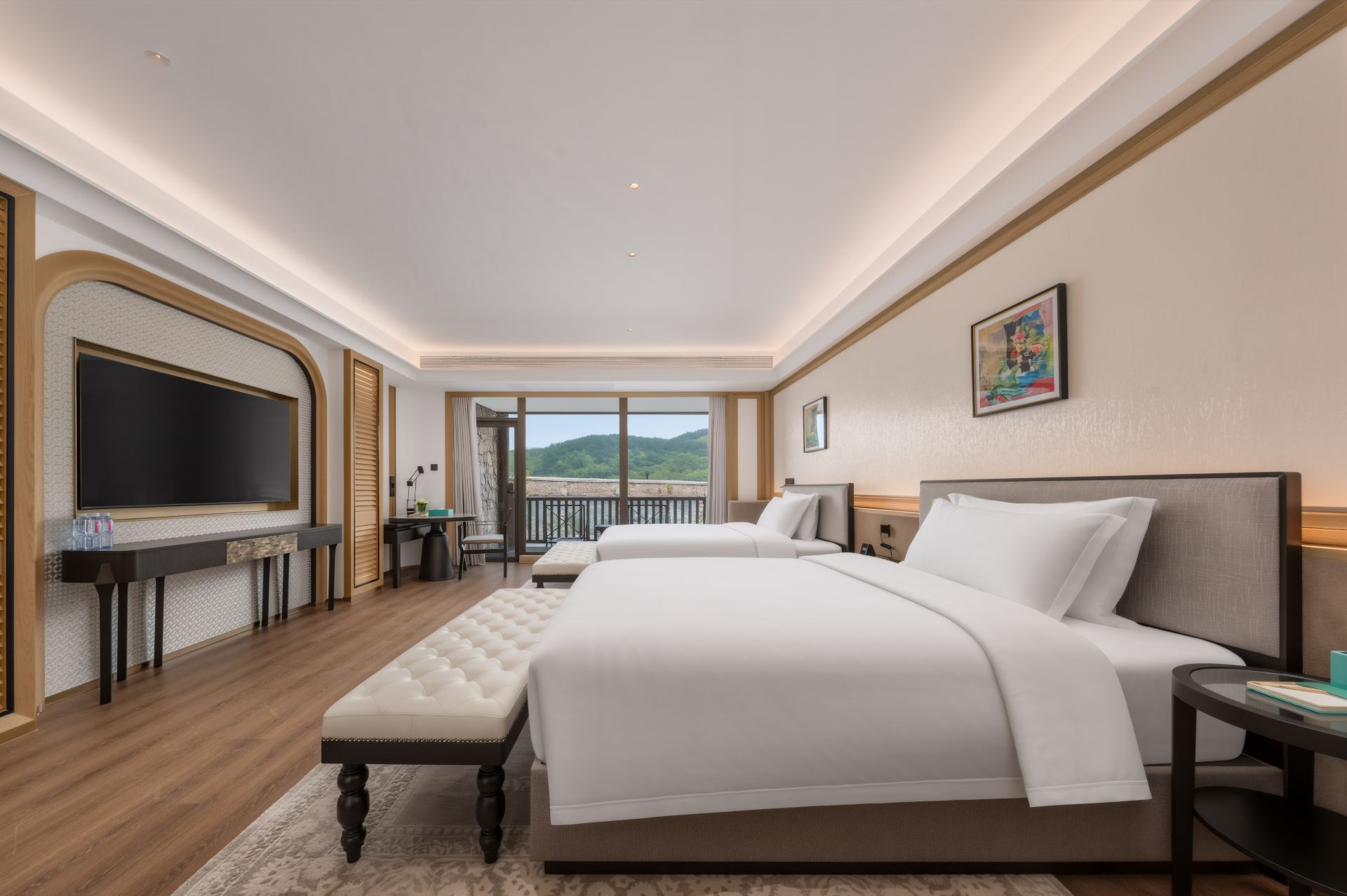 Guanlan Lake-View Twin Room