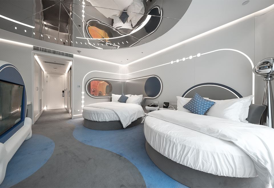 星际汪汪主题亲子家庭房