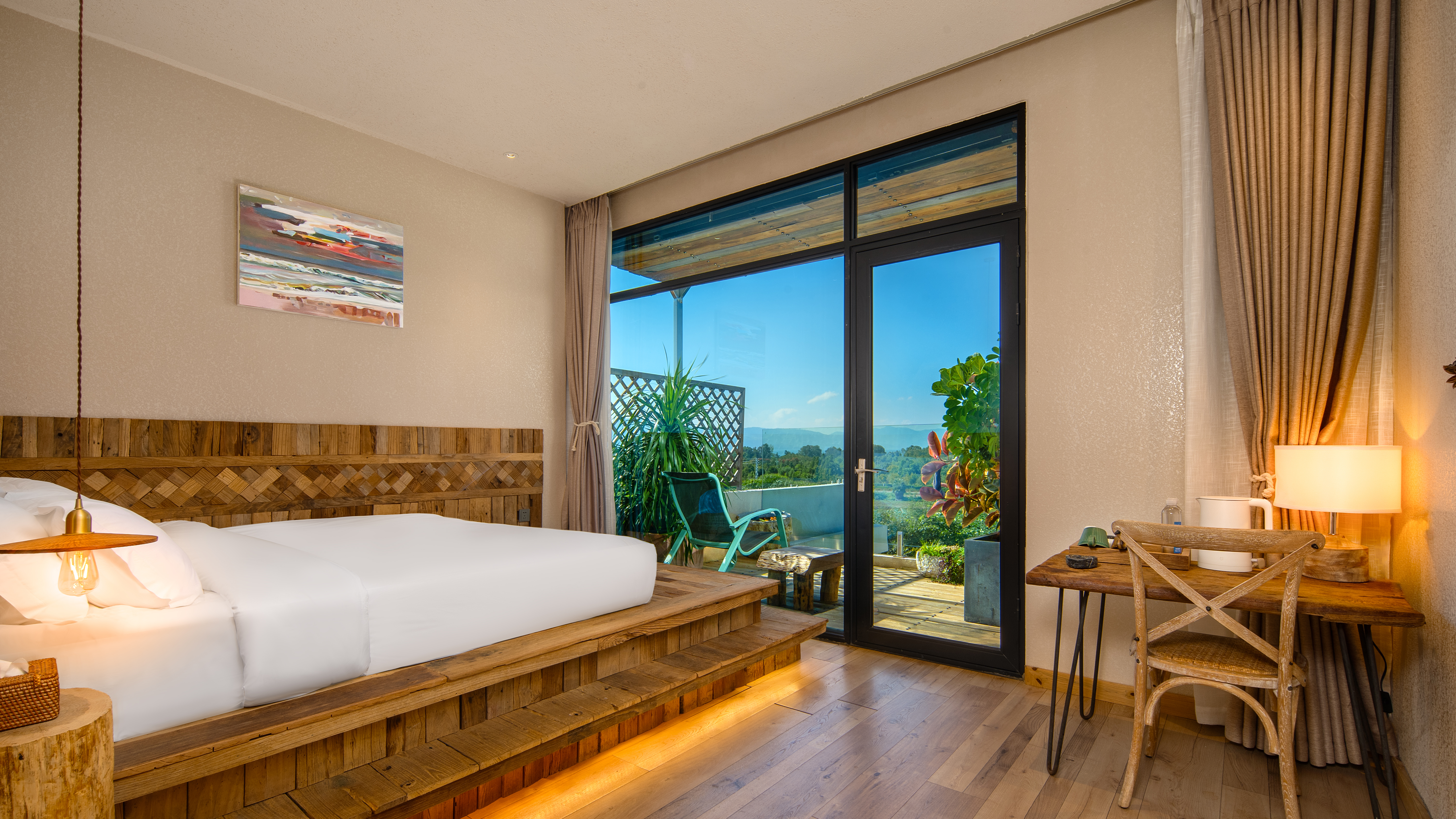 沐恬·阳光露台大床房