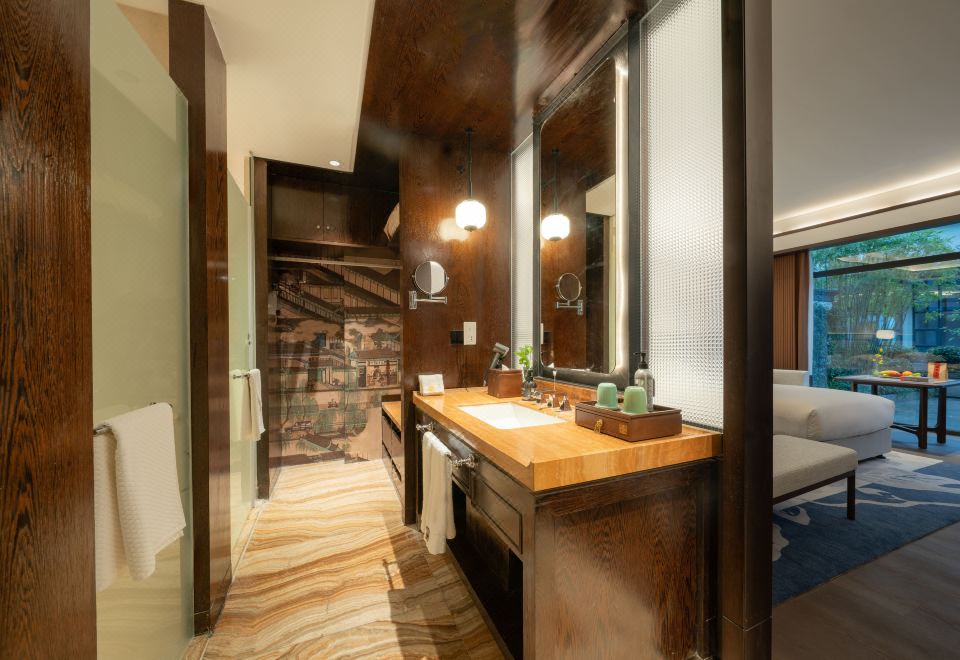 Xianheng Hotel Shaoxing2-bed Room With Courtyard View