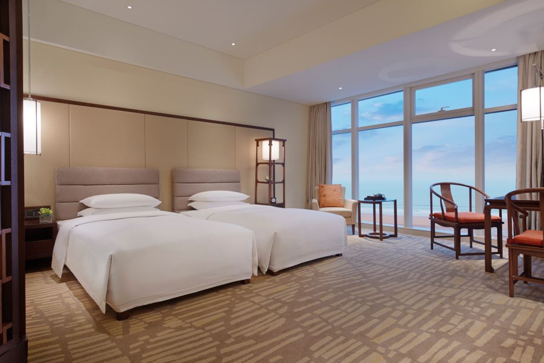 嘉宾轩海景双床房